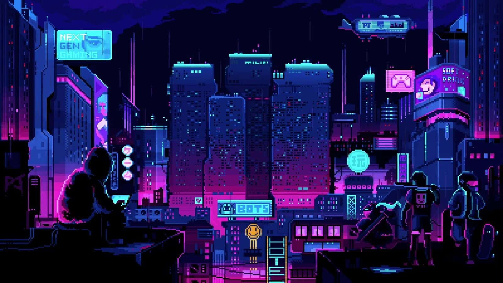 Cyberpunk city